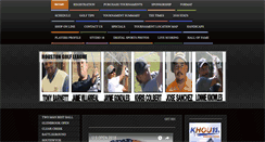 Desktop Screenshot of houstongolfleague.org